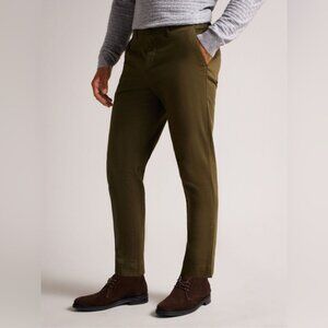 Ted Baker Green Genbee Casual Relaxed Chinos 36R Men’s